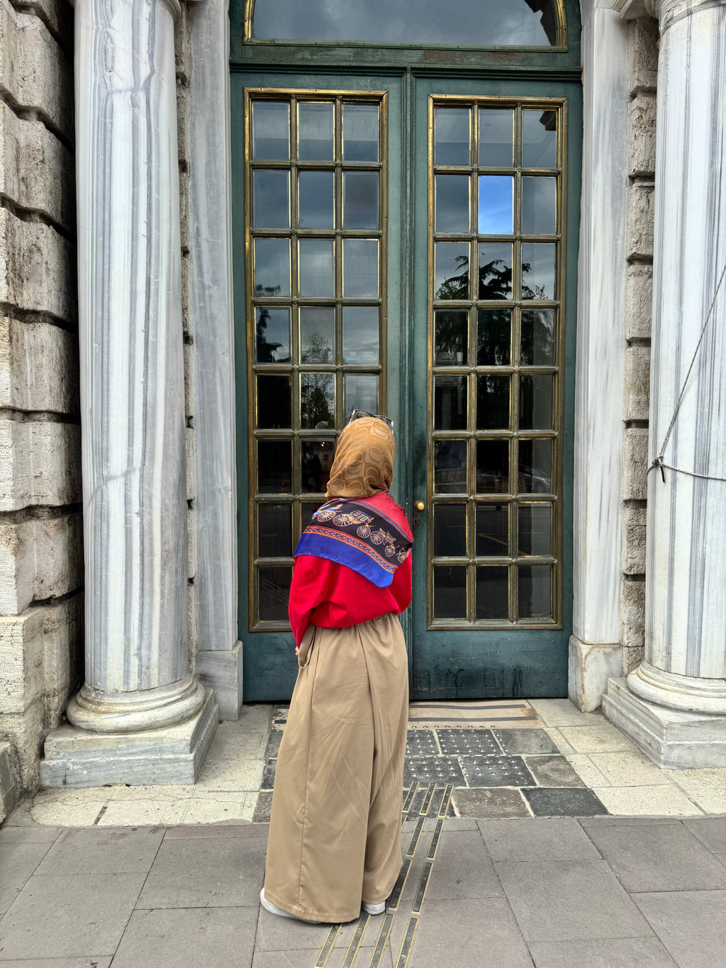 ŞÜDA CAMEL ETEK PANTOLON